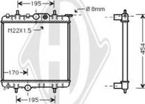 Diederichs DCM2762 - Radiateur, refroidissement du moteur cwaw.fr