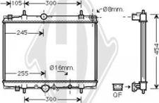 Diederichs DCM2767 - Radiateur, refroidissement du moteur cwaw.fr