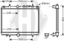 Diederichs DCM2780 - Radiateur, refroidissement du moteur cwaw.fr