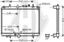 Diederichs DCM2781 - Radiateur, refroidissement du moteur cwaw.fr