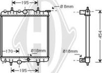 Diederichs DCM2775 - Radiateur, refroidissement du moteur cwaw.fr