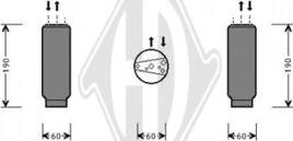 Diederichs DCT1002 - Filtre déshydratant, climatisation cwaw.fr