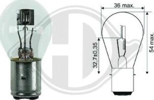 Diederichs LID10044 - Ampoule, projecteur longue portée cwaw.fr