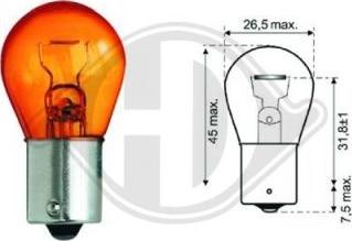 Diederichs LID10054 - Ampoule, feu clignotant cwaw.fr