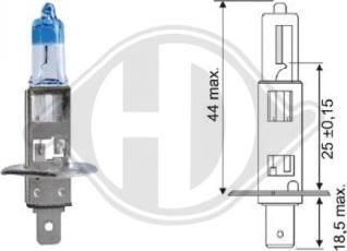 Diederichs LID10065 - Ampoule, projecteur longue portée cwaw.fr