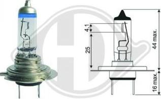 Diederichs LID10066 - Ampoule, projecteur longue portée cwaw.fr