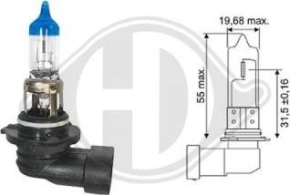 Diederichs LID10068 - Ampoule, projecteur longue portée cwaw.fr