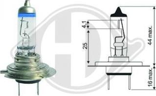 Diederichs LID10063 - Ampoule, projecteur longue portée cwaw.fr