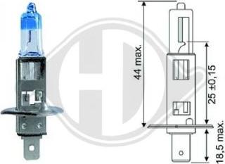 Diederichs LID10062 - Ampoule, projecteur longue portée cwaw.fr