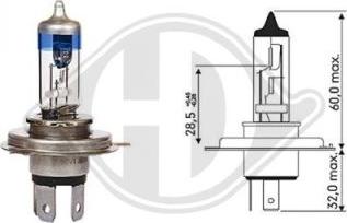 Diederichs LID10067 - Ampoule, projecteur longue portée cwaw.fr