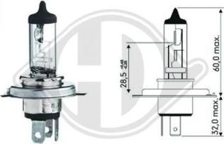 Diederichs LID10009 - Ampoule, projecteur longue portée cwaw.fr