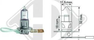 Diederichs LID10016 - Ampoule, projecteur longue portée cwaw.fr