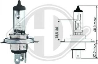 Diederichs LID10010 - Ampoule, projecteur longue portée cwaw.fr