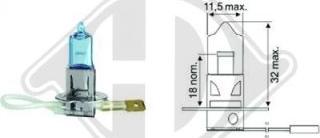 Diederichs LID10017 - Ampoule, projecteur longue portée cwaw.fr