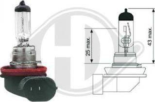 Diederichs LID10034 - Ampoule, projecteur longue portée cwaw.fr