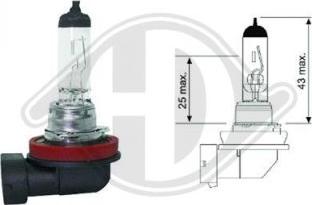 Diederichs LID10038 - Ampoule, projecteur longue portée cwaw.fr