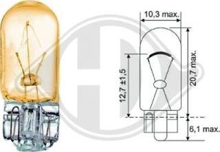 Diederichs LID10079 - Ampoule, feu clignotant cwaw.fr