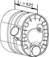 Dinex 80390 - Silencieux central cwaw.fr