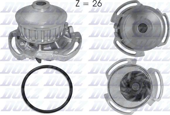 DOLZ A159 - Pompe à eau cwaw.fr