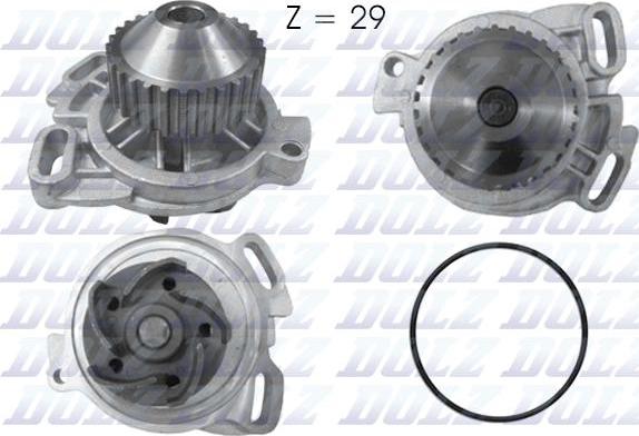 DOLZ A158 - Pompe à eau cwaw.fr