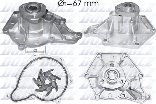 DOLZ A213 - Pompe à eau cwaw.fr