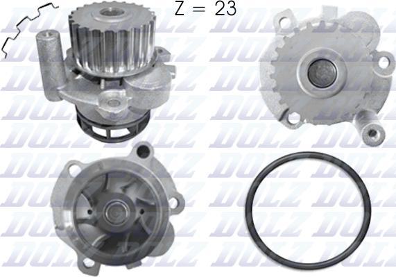 DOLZ A212 - Pompe à eau cwaw.fr