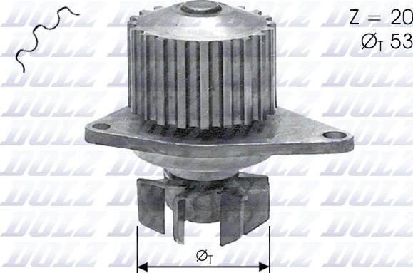 DOLZ C110 - Pompe à eau cwaw.fr