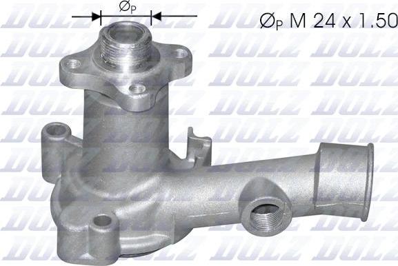 DOLZ F128 - Pompe à eau cwaw.fr