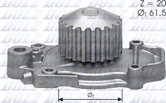 DOLZ H118 - Pompe à eau cwaw.fr