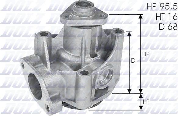 DOLZ L135 - Pompe à eau cwaw.fr