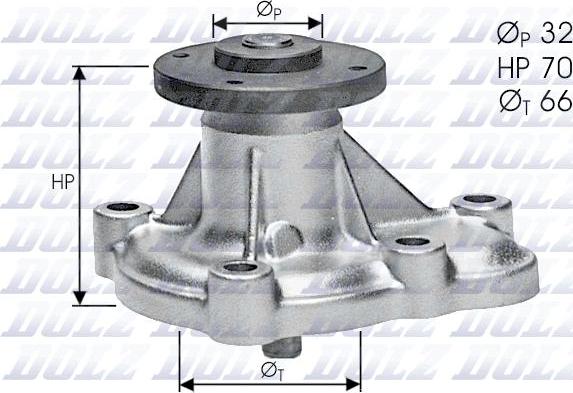 DOLZ O129 - Pompe à eau cwaw.fr