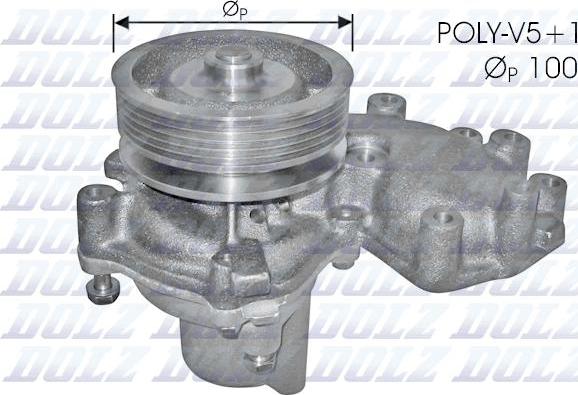 DOLZ S165 - Pompe à eau cwaw.fr