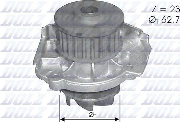 DOLZ S319 - Pompe à eau cwaw.fr