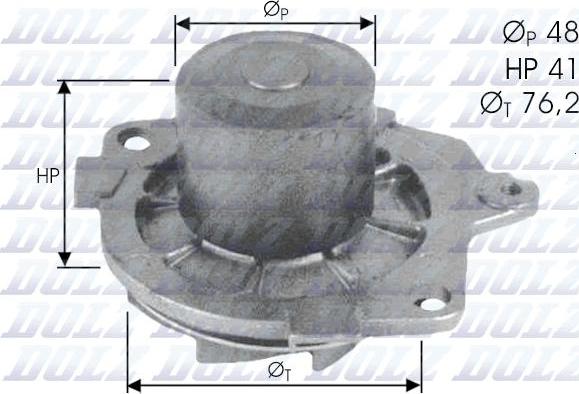 DOLZ S314 - Pompe à eau cwaw.fr