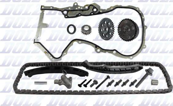 DOLZ SKCA008V - Kit de distribution par chaîne cwaw.fr