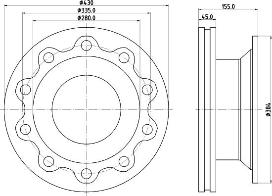 Textar 98200 1020 0 1 - Disque de frein cwaw.fr