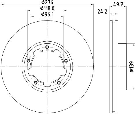 ST-Templin 03.110.2600.620 - Disque de frein cwaw.fr