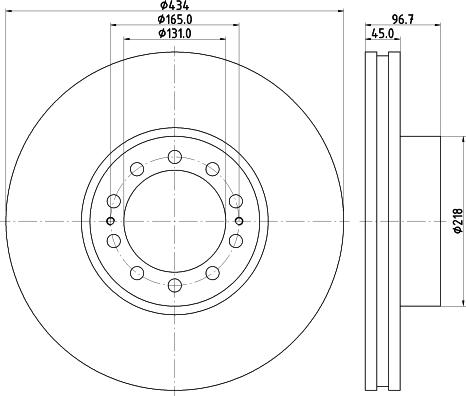 Ferodo FCR244A - Disque de frein cwaw.fr