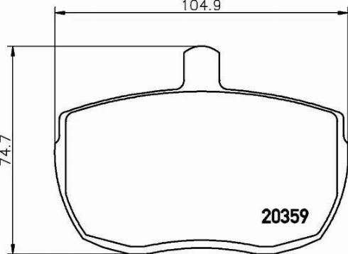 DON CVP040 - Kit de plaquettes de frein, frein à disque cwaw.fr