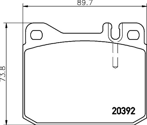 DON PCP1311 - Kit de plaquettes de frein, frein à disque cwaw.fr