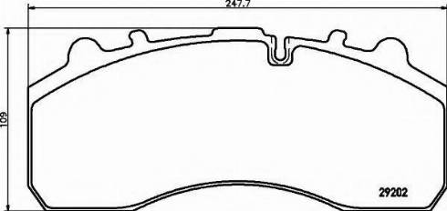 DON CVP020KHD - Kit de plaquettes de frein, frein à disque cwaw.fr