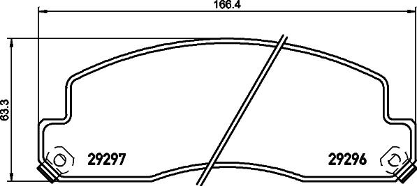 DON CVP109 - Kit de plaquettes de frein, frein à disque cwaw.fr