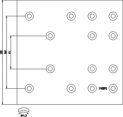 DON PB4212S7113 - Kit de garnitures de frein, frein à tambour cwaw.fr