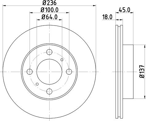 DON PCD14002 - Disque de frein cwaw.fr