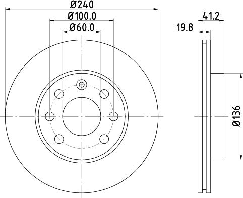 DON PCD10582 - Disque de frein cwaw.fr