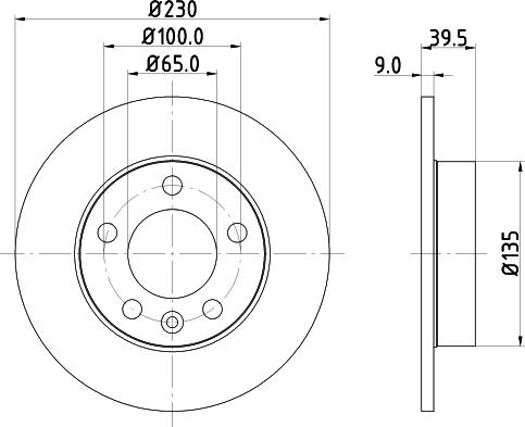 DON PCD10032 - Disque de frein cwaw.fr