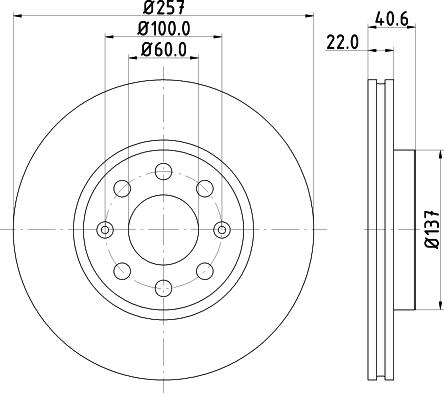 DON PCD10102 - Disque de frein cwaw.fr