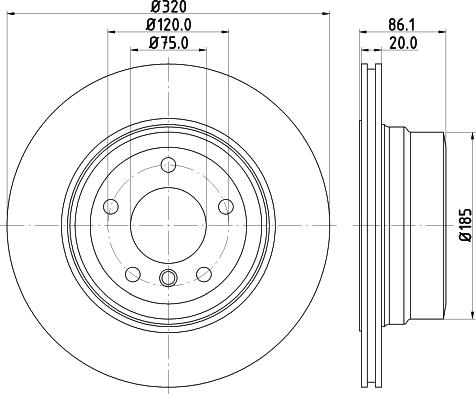 DON PCD21502 - Disque de frein cwaw.fr