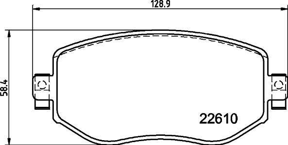 DON PCP1914 - Kit de plaquettes de frein, frein à disque cwaw.fr