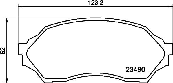 DON PCP1932 - Kit de plaquettes de frein, frein à disque cwaw.fr